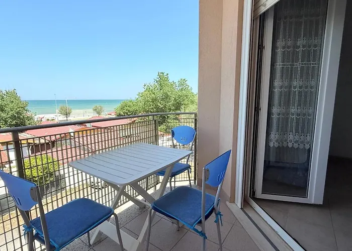 Se182 - Senigallia, Trilocale Fronte Mare Con Balcone E Posto Auto 아파트 세니갈리아