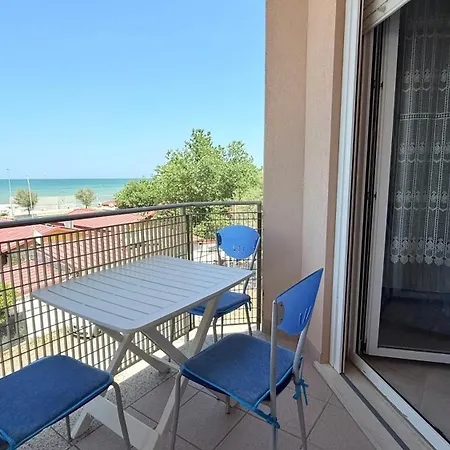 Se182 - Senigallia, Trilocale Fronte Mare Con Balcone E Posto Auto Apartamento Senigallia